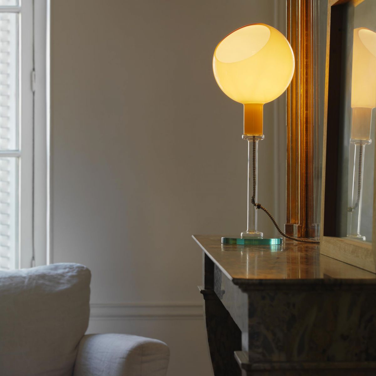 Parola Table Lamp by Fontana Arte Lamps